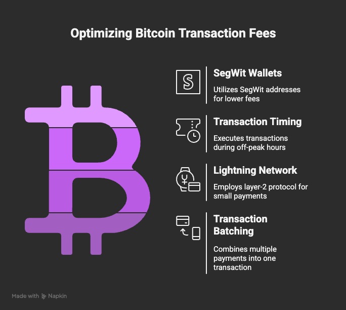 How to reduce BTC fees
